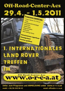 1. internat. Land Rover Treffen